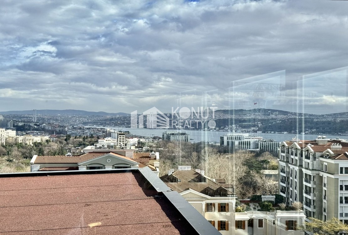 Harbiye'de Boğaz Manzaralı Kiralık Ofis
