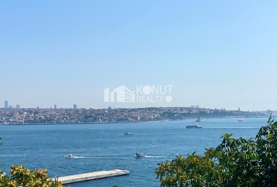 Gümüşsuyu'nda Boğaz Manzaralı, 2+1 Kiralık Daire