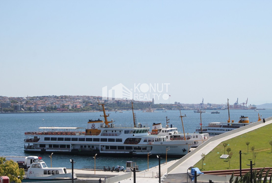 Kabataş'ta Boğaz Manzaralı 3+1 Kiralık Ofis