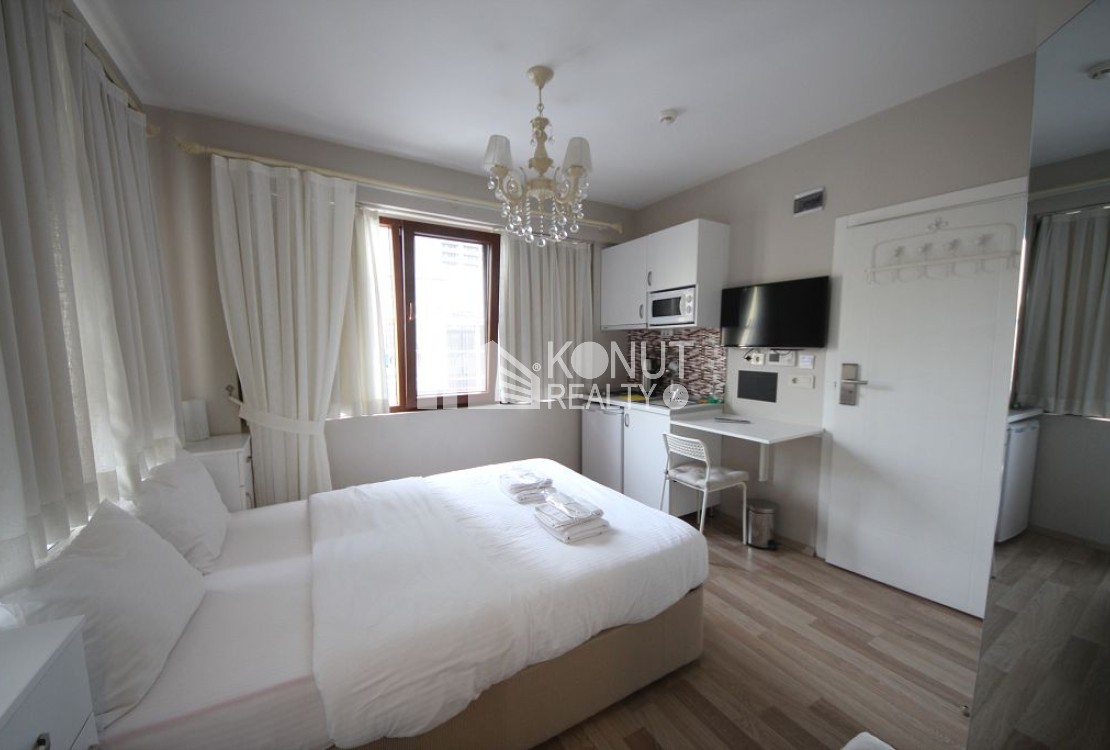 Gümüşsuyu'nda Manzaralı, Eşyalı, Faturalar Dahil