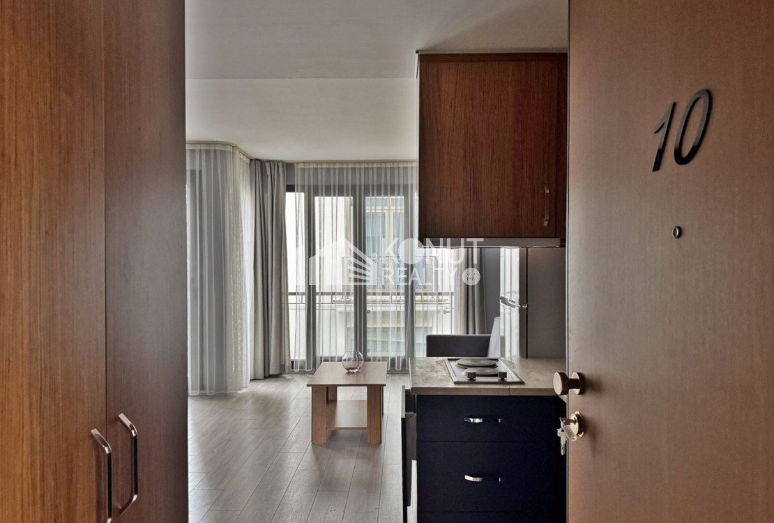 Gümüşsuyu'nda 1+1 Mobilyalı Kiralık Daire