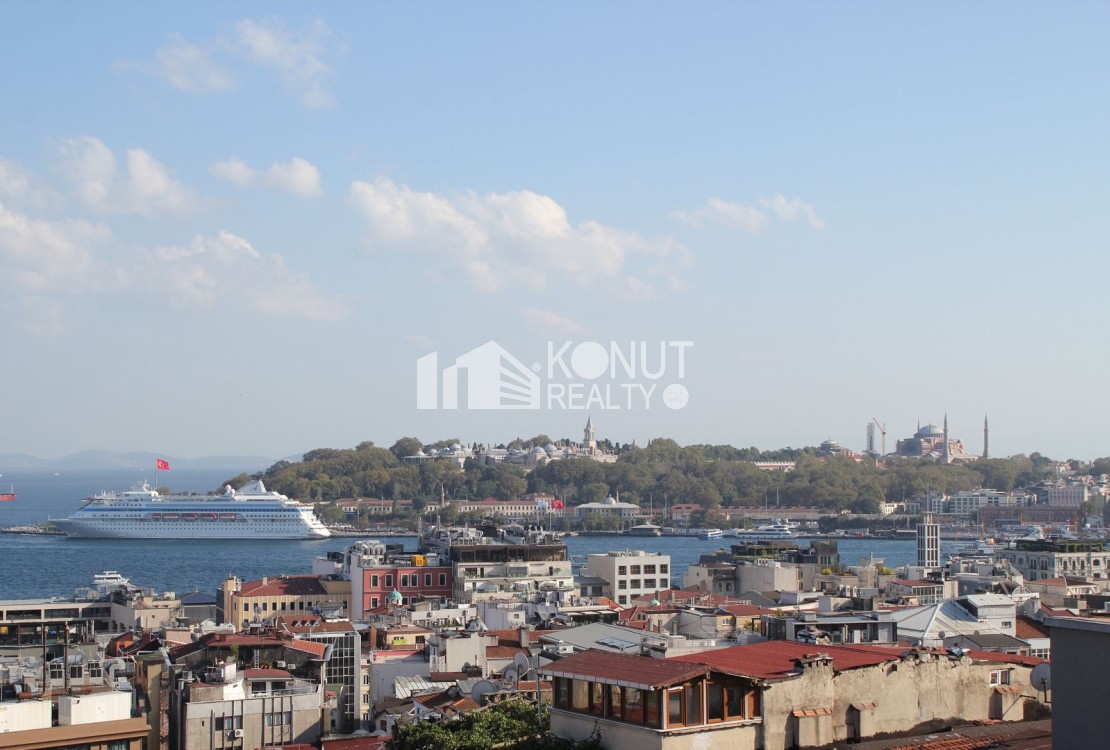 Furnished Loft Flat with Sea View& Shared Terrace